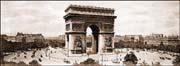 Paris_Place de l'Etoile et l'Arc de Triomphe