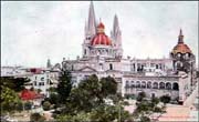 Guadalajara_Cathedral and Plaza_Ca1930